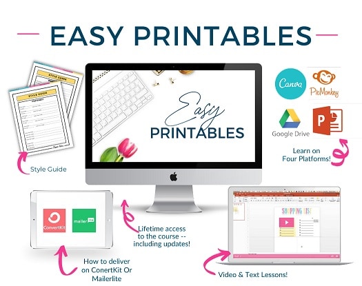 Easy printables bundle