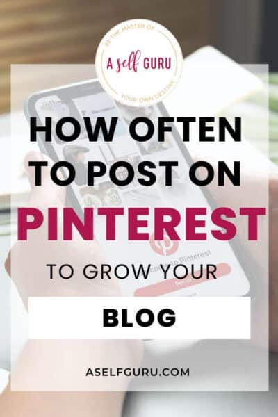 How often to post on Pinterest.