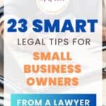23 legal tips for small business owners (from a lawyer)