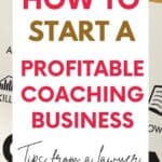 how to start a profitable coaching business