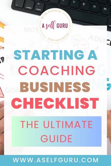 starting a coaching business checklist