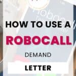 man wishing he had a robocall demand letter template as he receives another illegal phone call
