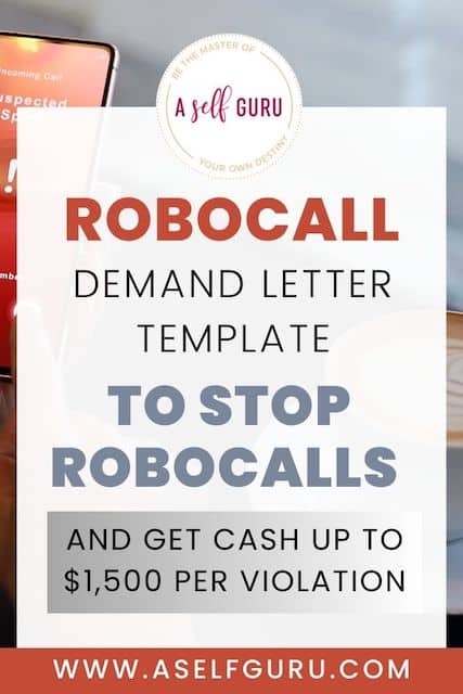 Robocall demand letter template