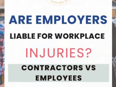 Are employers liable for workplace injuries?
