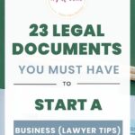 23 Top Legal Documents Needed to Start a Business