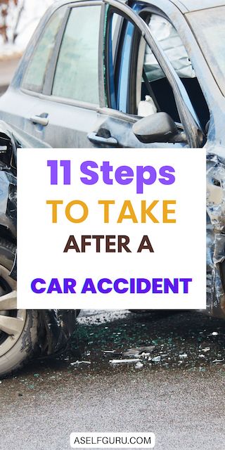11 steps to take after a car accident