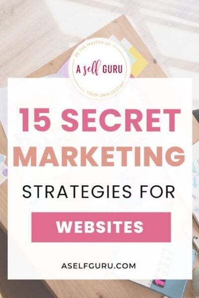 15 Secret Marketing Strategies for Websites