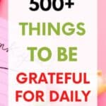 things to be grateful for every day in life