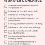 150 affirmations for work life balance