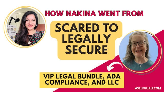 Nakina testimonial - legal protection for online business