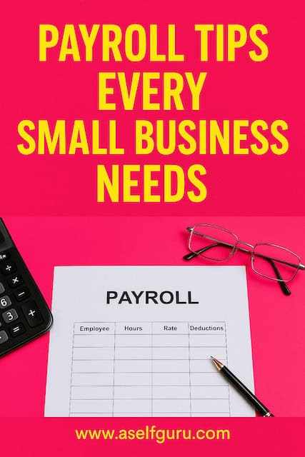 payroll tips for small business
