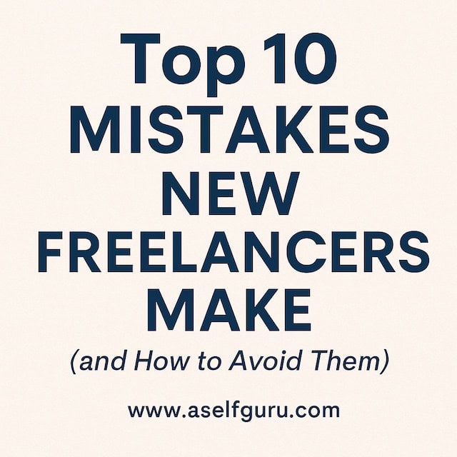 mistakes new freelancers make