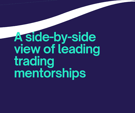 side by side view of leading trading mentorship programs