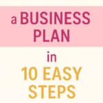 how to write a business plan for beginners