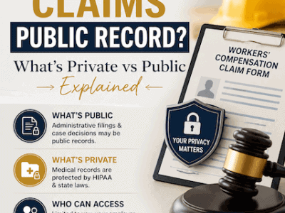 are workers compensation claims public record
