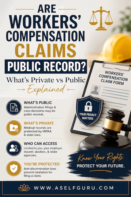 are workers compensation claims public record