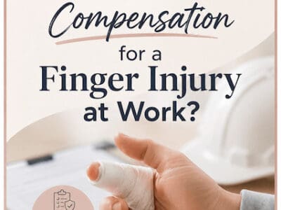 finger injury at work