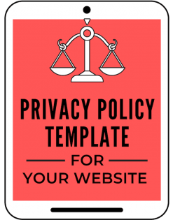 privacy policy template